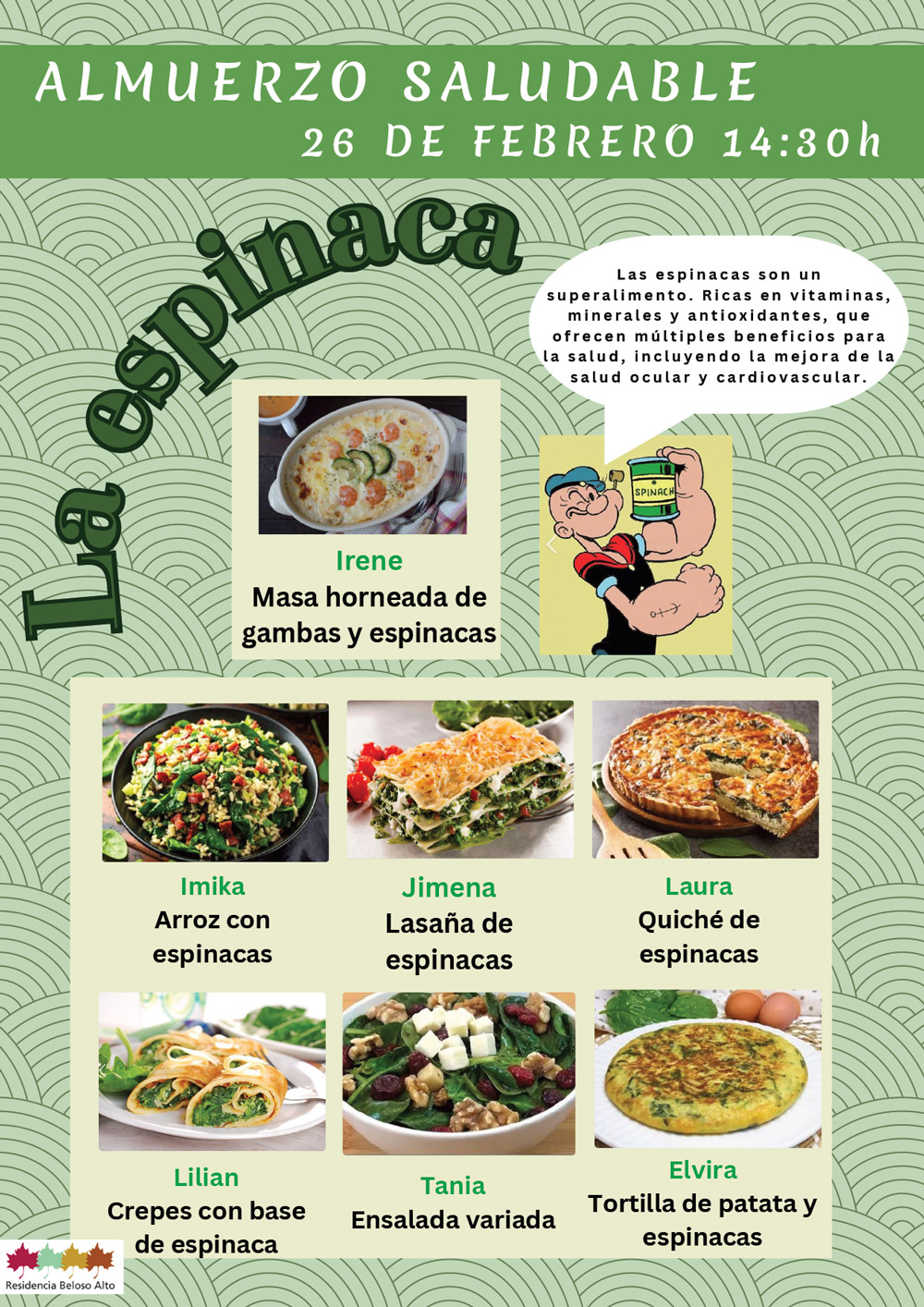 empresa saludable residencia pamplona - Crónica de un almuerzo saludable