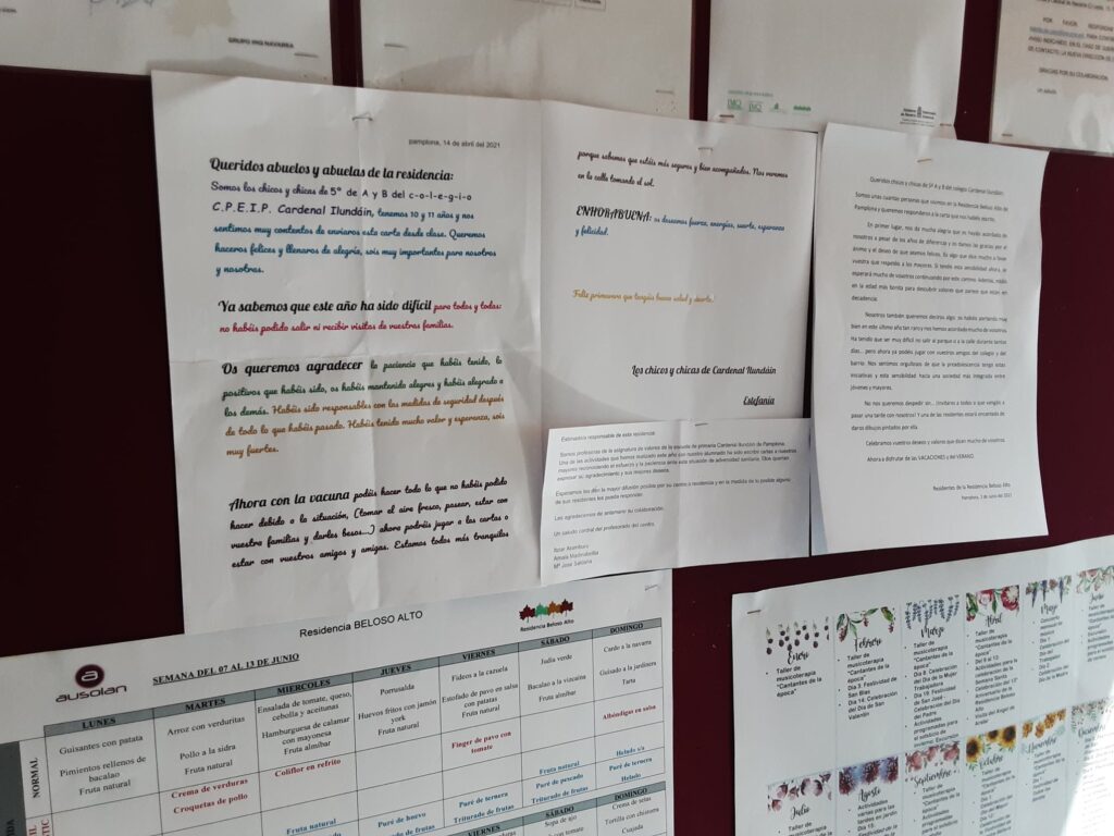 La emoción de recibir una carta 1 - Residencia Beloso Alto - Pamplona 198150703 450115559394689 5610732784042447766 n - La emoción de recibir una carta