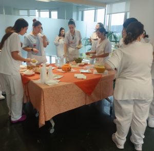 1 - Proyecto Empresa Saludable: almuerzo temático de Halloween