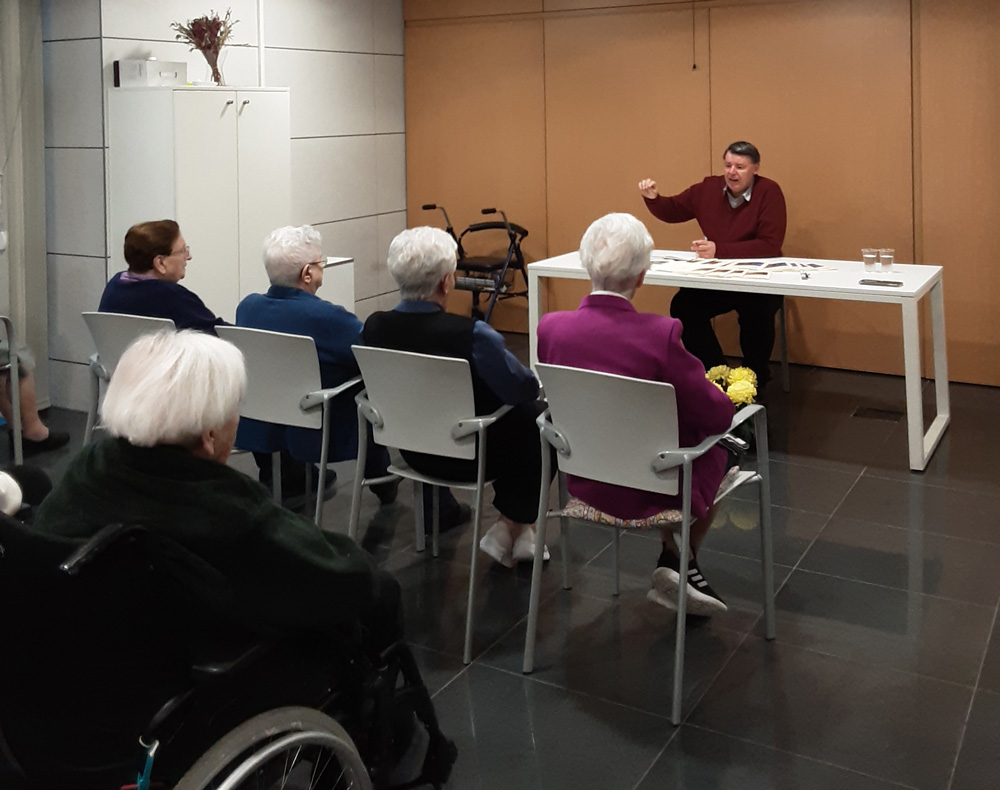 poesia en la residencia - Tres tardes de cultura, poesía y emoción con el Programa Río Arga en Residencia Beloso Alto