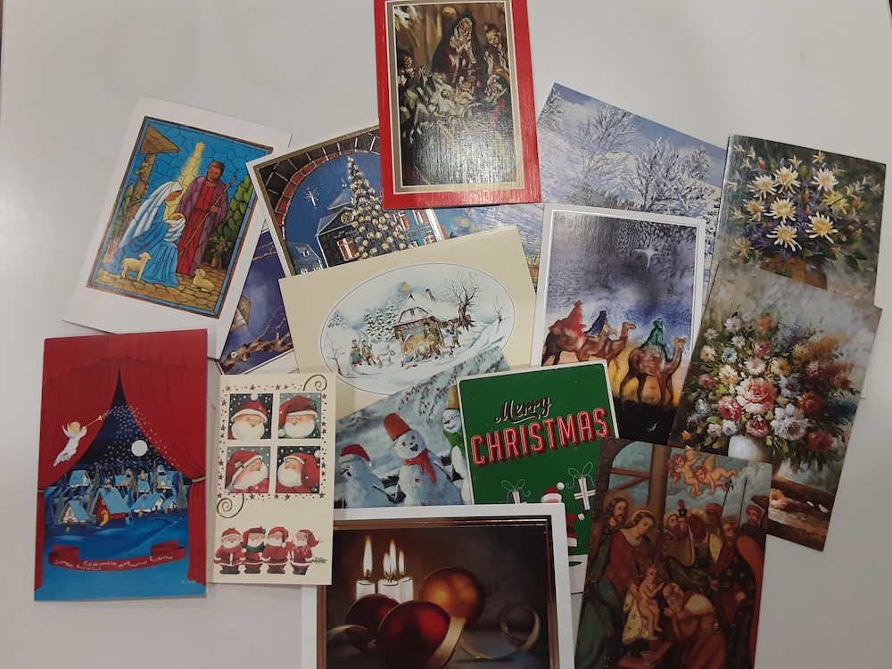 felicitaciones del colegio de Mendillorri 3 - Nuestros mayores responden con cariño a las felicitaciones del colegio de Mendillorri