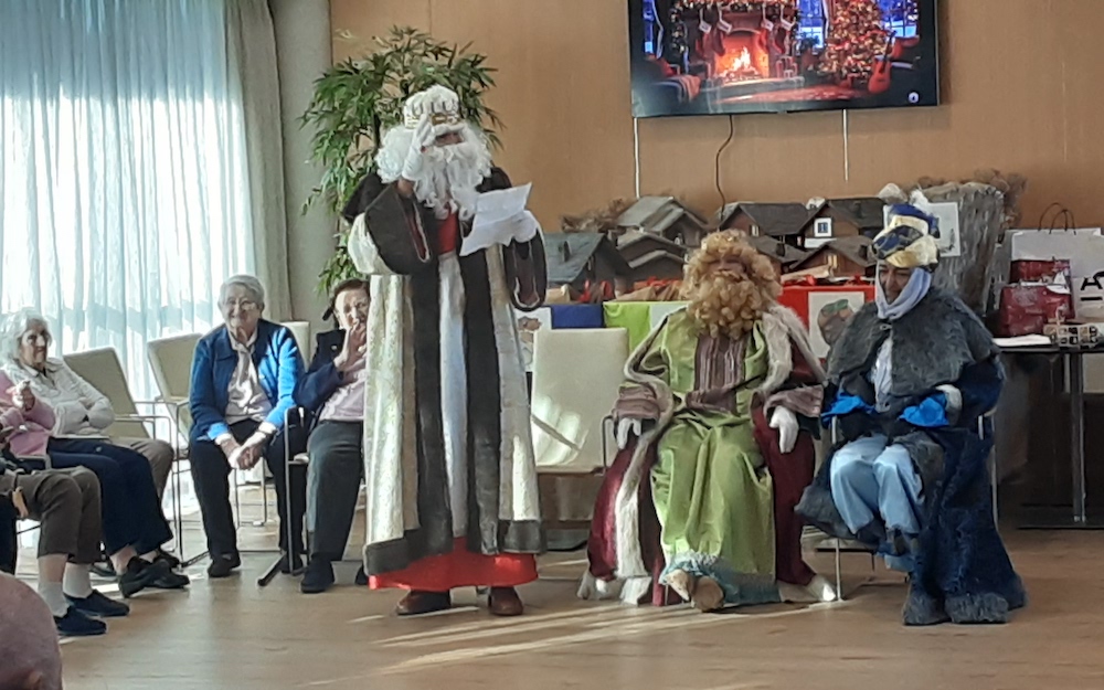 navidad residencia pamplona 3 - Mensaje de los Reyes Magos