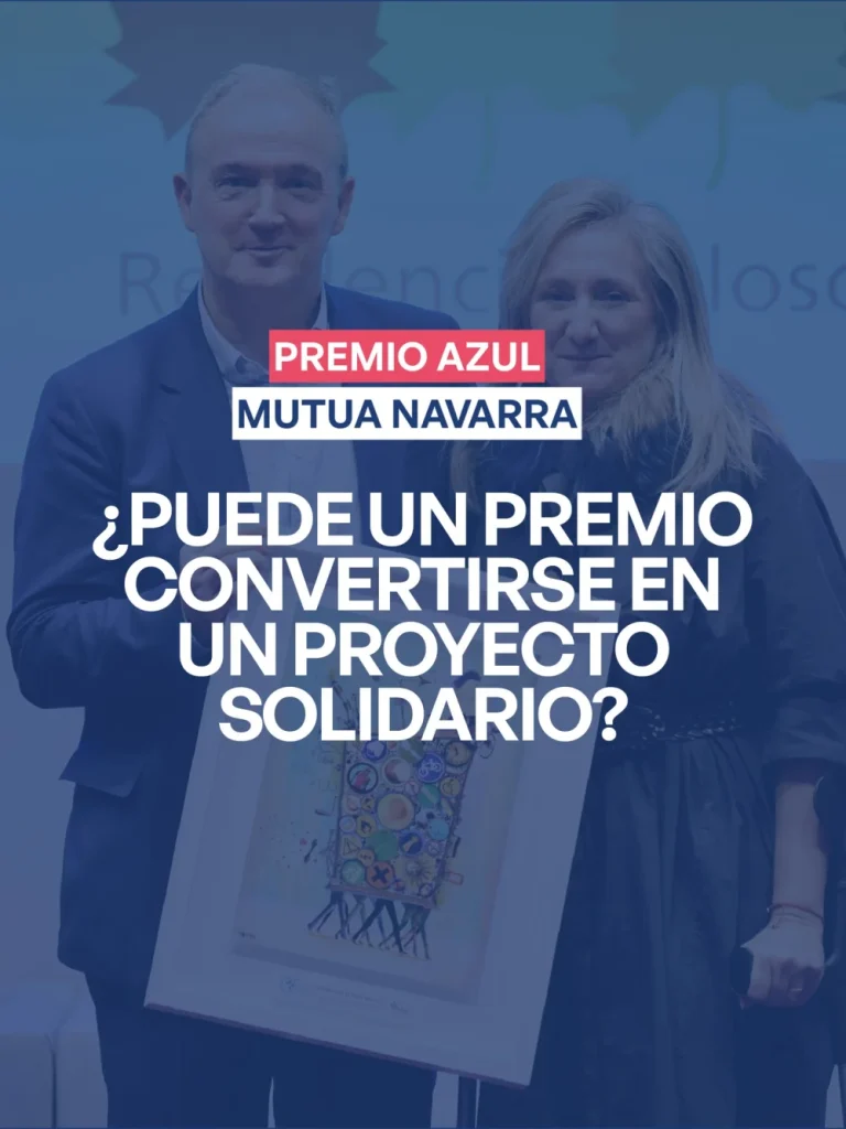 Mutua Navarra destaca el proyecto solidario "Sabores del Mundo" de Residencia Beloso Alto 1 - Residencia Beloso Alto - Pamplona Premio Azul de Mutua Navarra - Mutua Navarra destaca el proyecto solidario "Sabores del Mundo" de Residencia Beloso Alto
